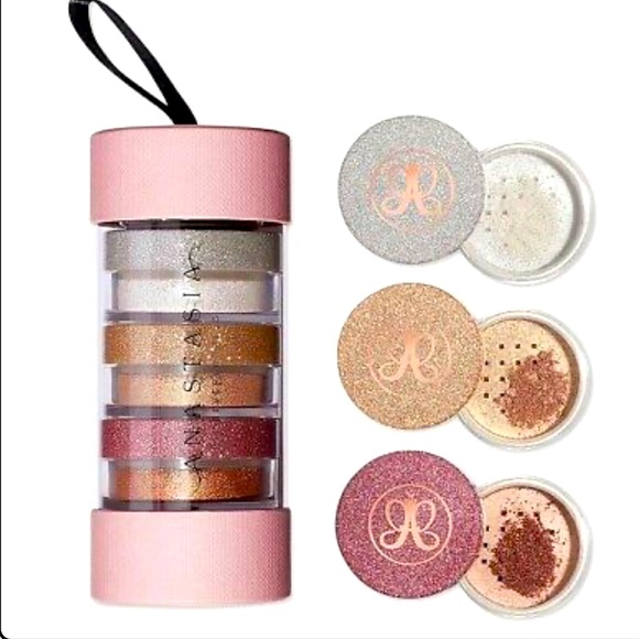 Anastasia Beverly Hills Limited Edition 3pc Metallic Loose Highlighter Set - Picture 1 of 4
